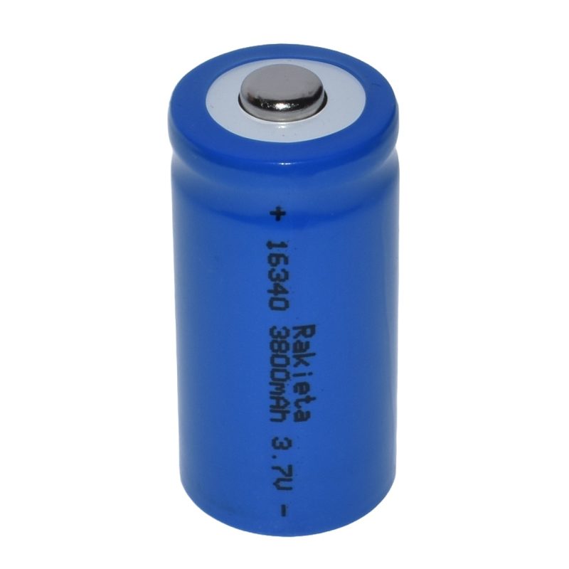 Acumulator 16340 Rakieta Stone® Li-Ion 3800mAh, 3.7v, Albastru